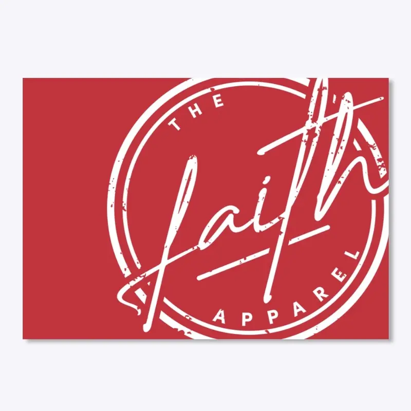 THE FAITH LOGO STICKER